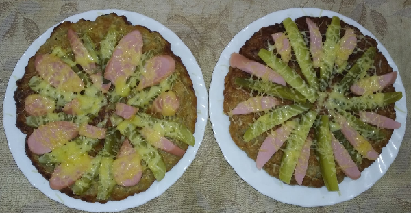 Нынче простенькая, без оливок и прочего.