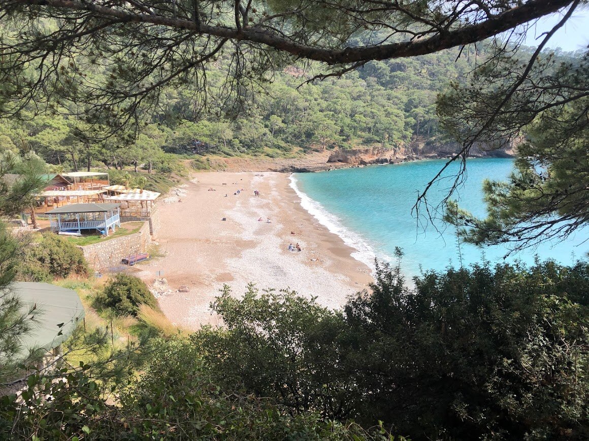 Вид на пляж Кабак