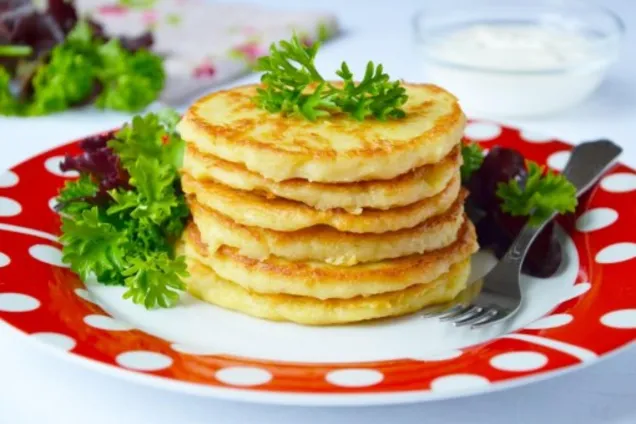 Драники из пюре 