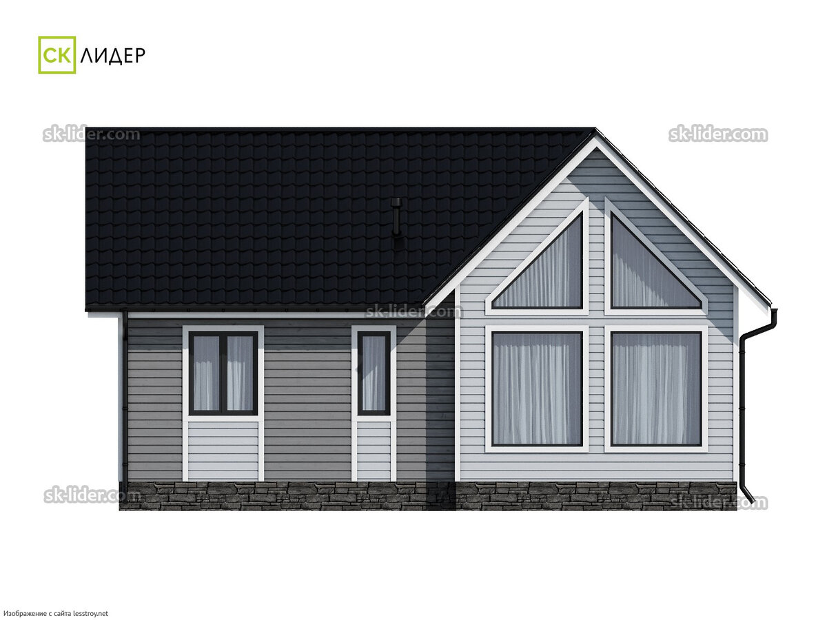 Каркасный дом "теплый контур" за 3.4 млн руб