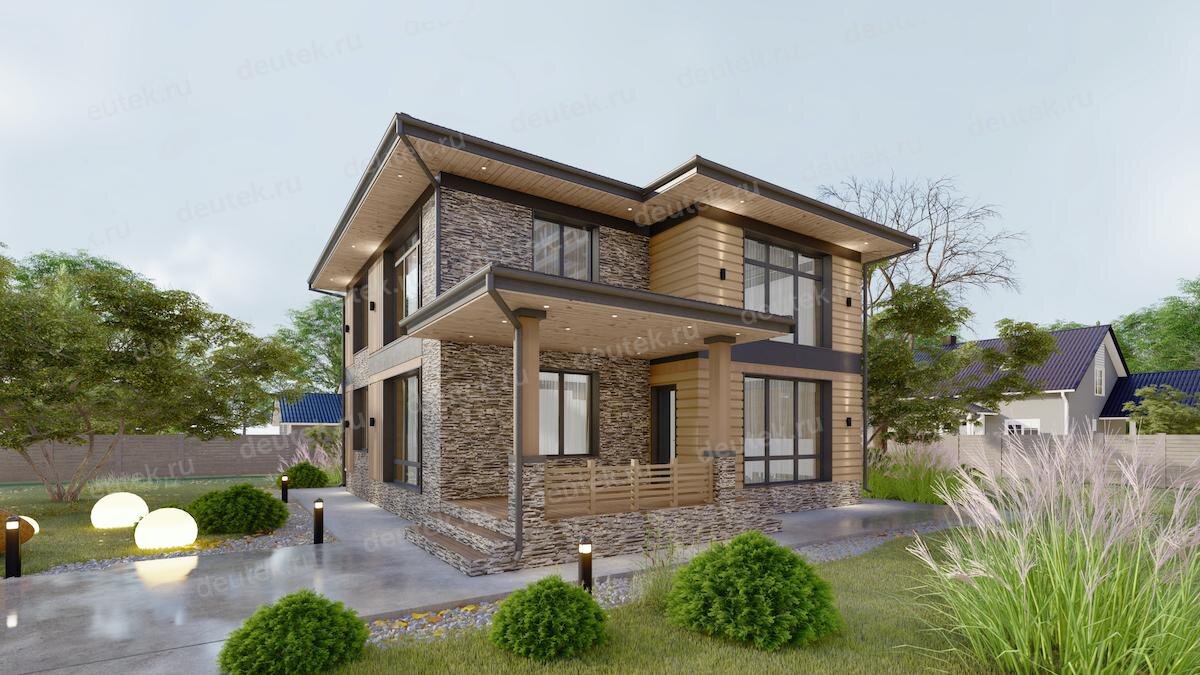 Проект дома DTE123