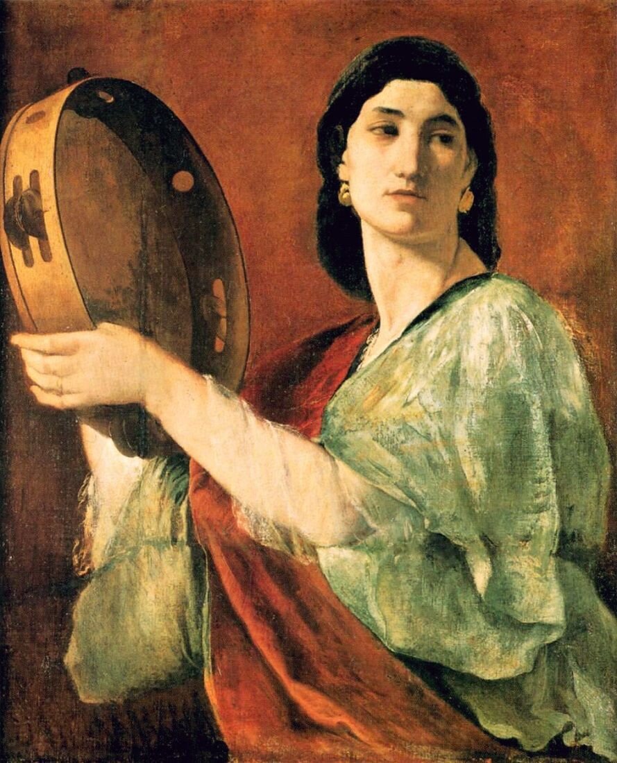 Мириам , Ансельм Фейербах, 1862 г. 