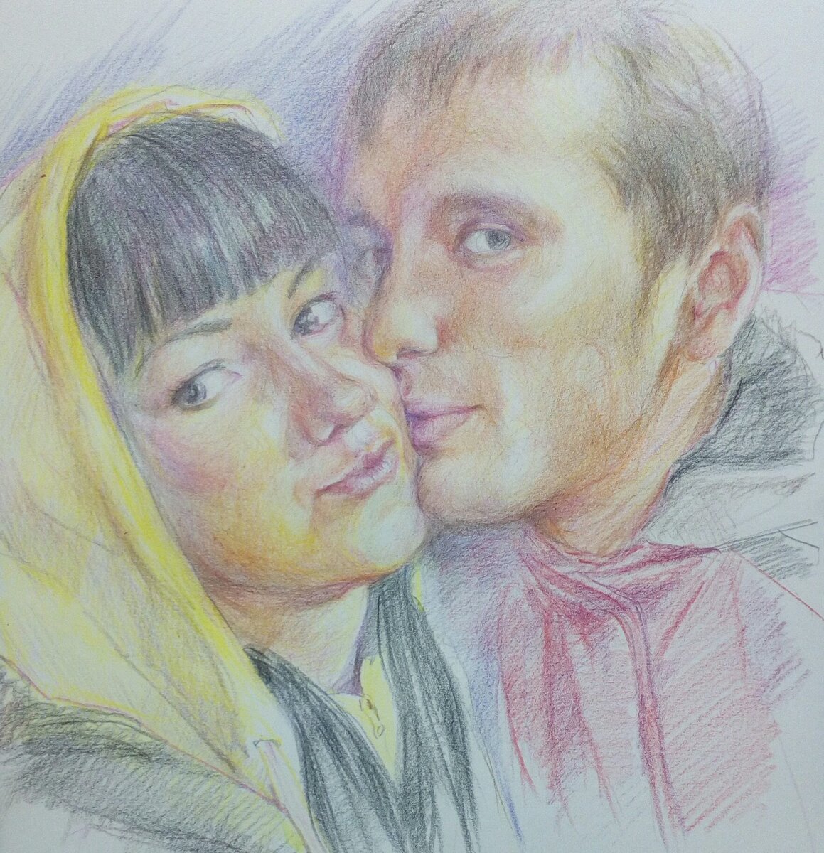 Парный портрет на заказ