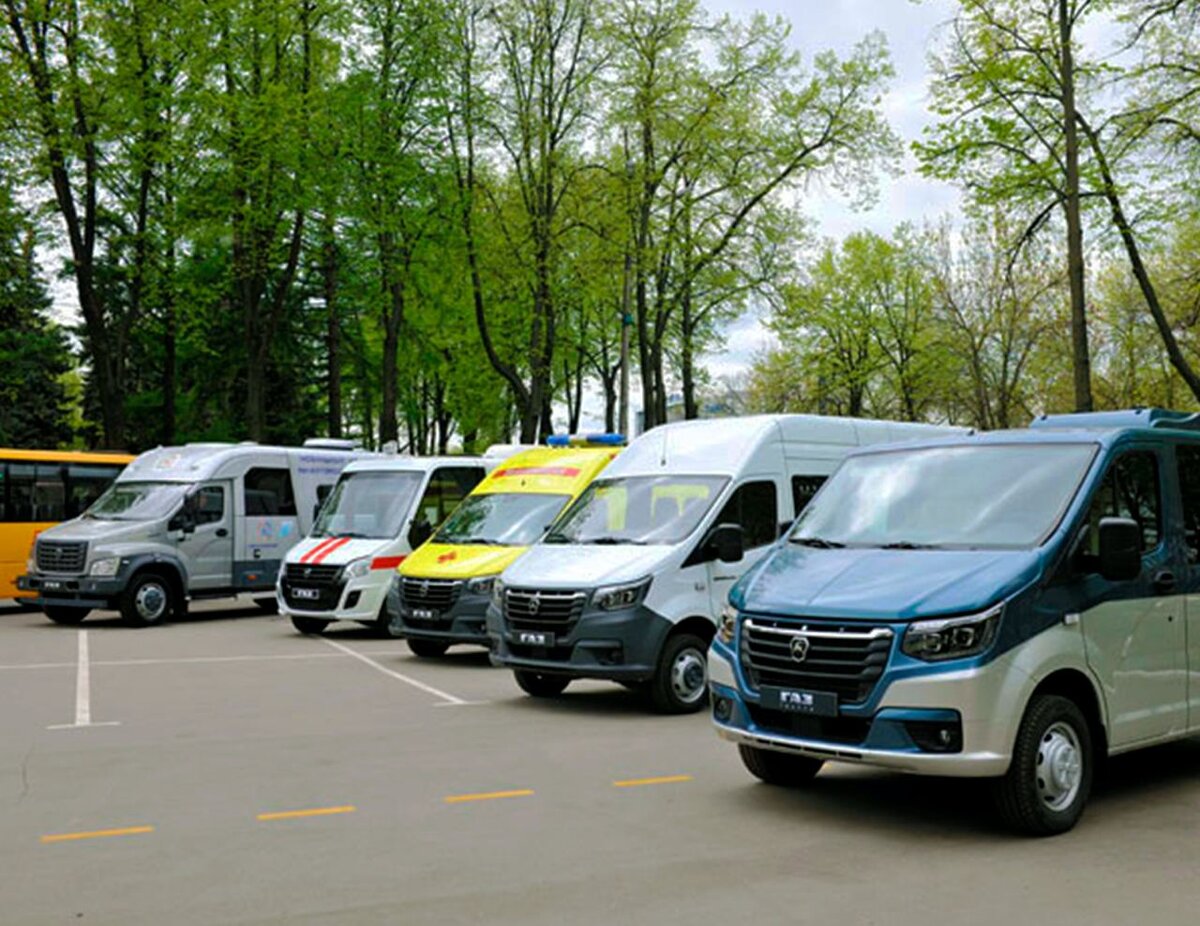 Демонстрация моделей коммерческого транспорта 