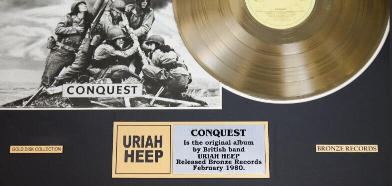 Uriah Heep "Conquest" (1980) Bronze Records