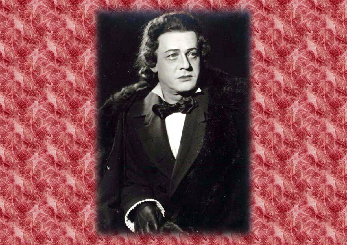 Лемешев в роли Владимира Ленского в опере  "Евгений Онегин". 