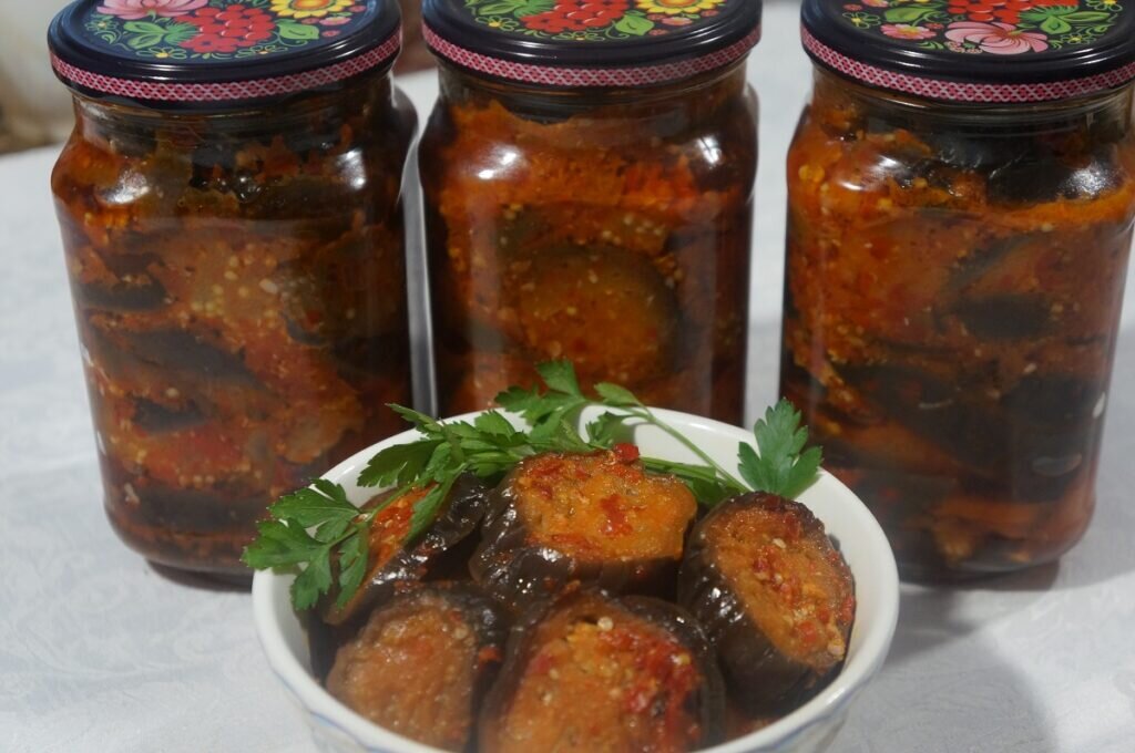 Салат тещин язык из баклажанов на зиму » Рецепты - готовим дома | «malino-v.ru»