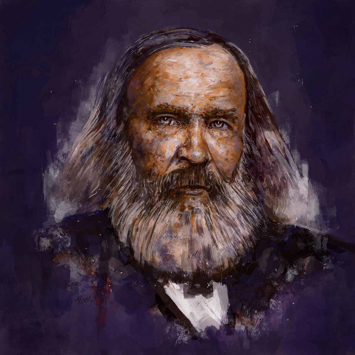 Репин портрет Менделеева