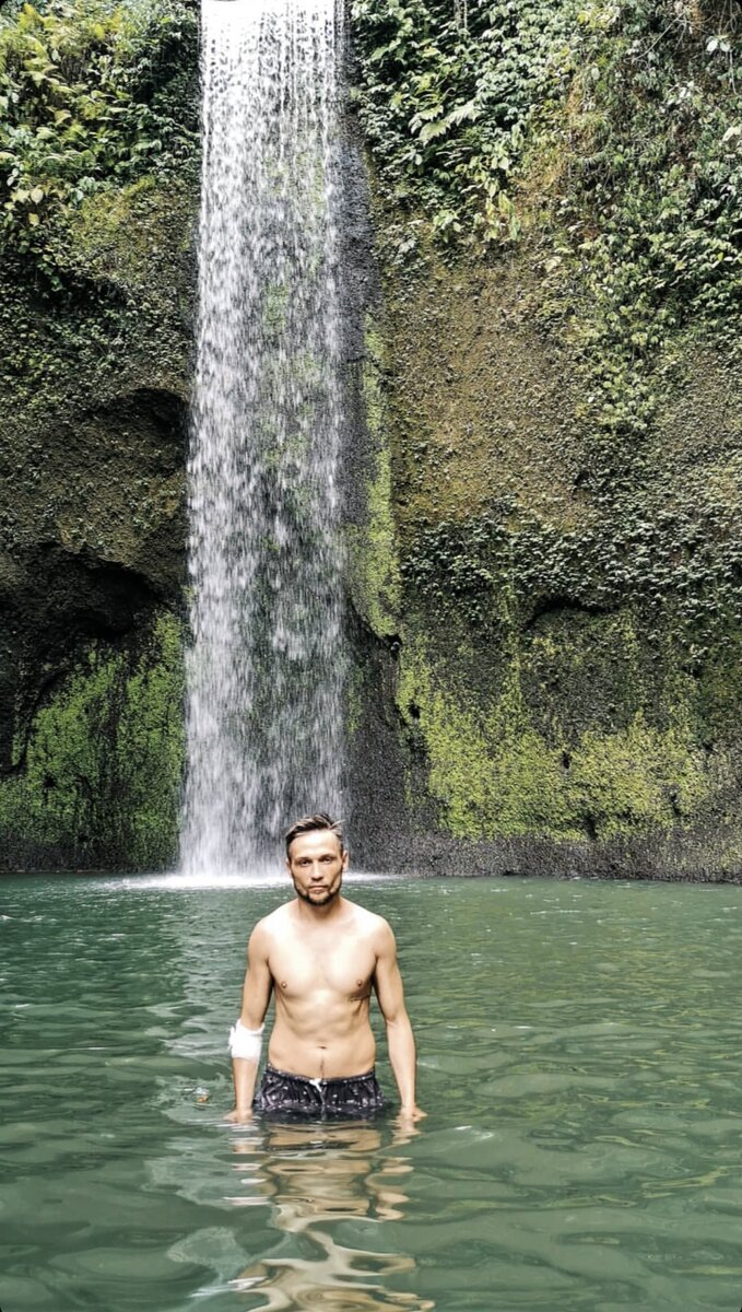Бали водопад Тибумана Бали первая поездка