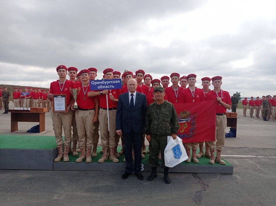    Оренбуржцы заняли 3 место в Юнармейских сборах ПФО «Гвардеец» Андрей Севостьянов