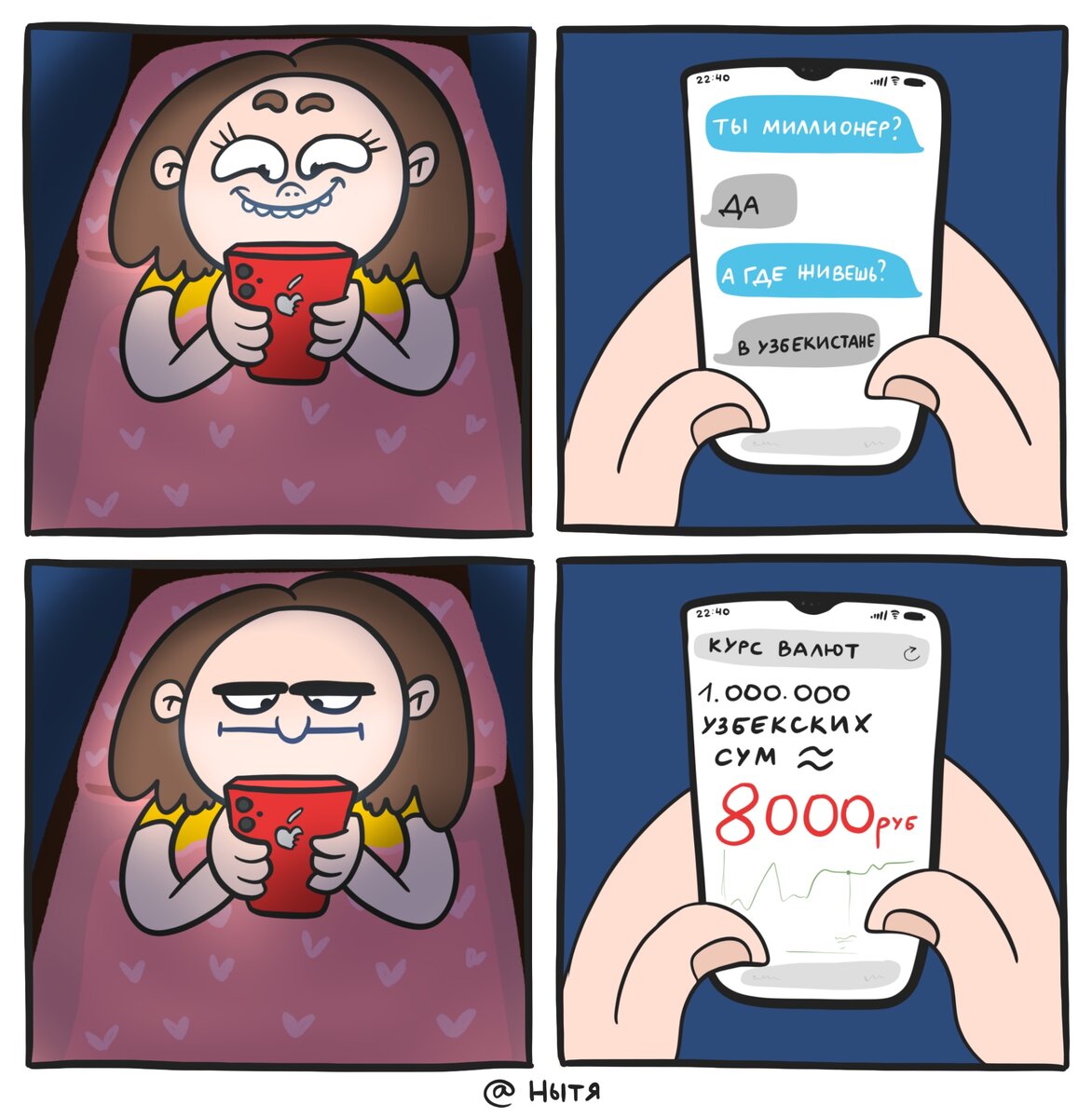 Да, мой друг миллионер, а что?