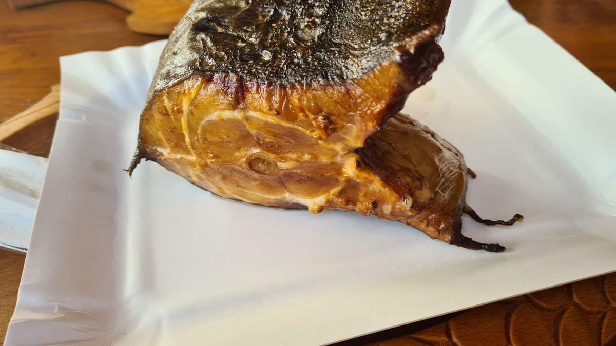 А вот и рыбка.