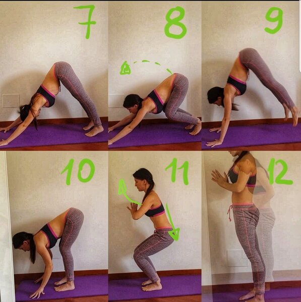 Поза йоги: планка или чатуранга