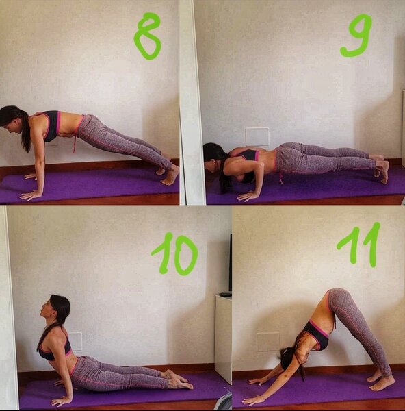 Поза йоги: выпад или переход