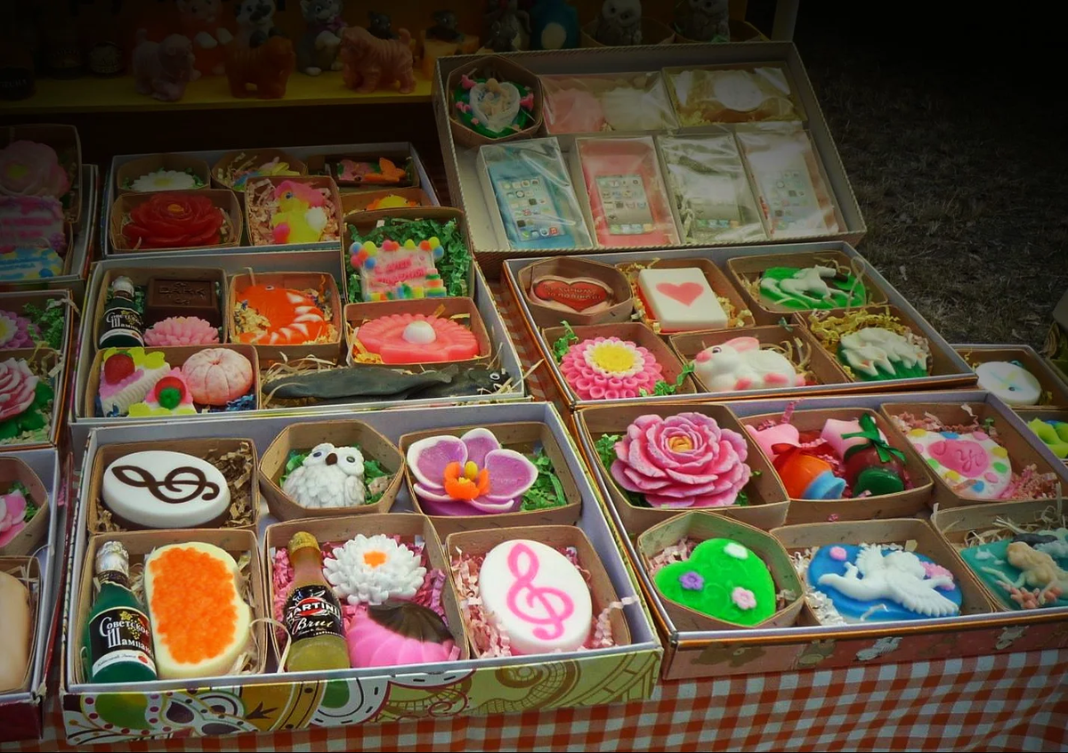 Фото с ярмарки ручной работы