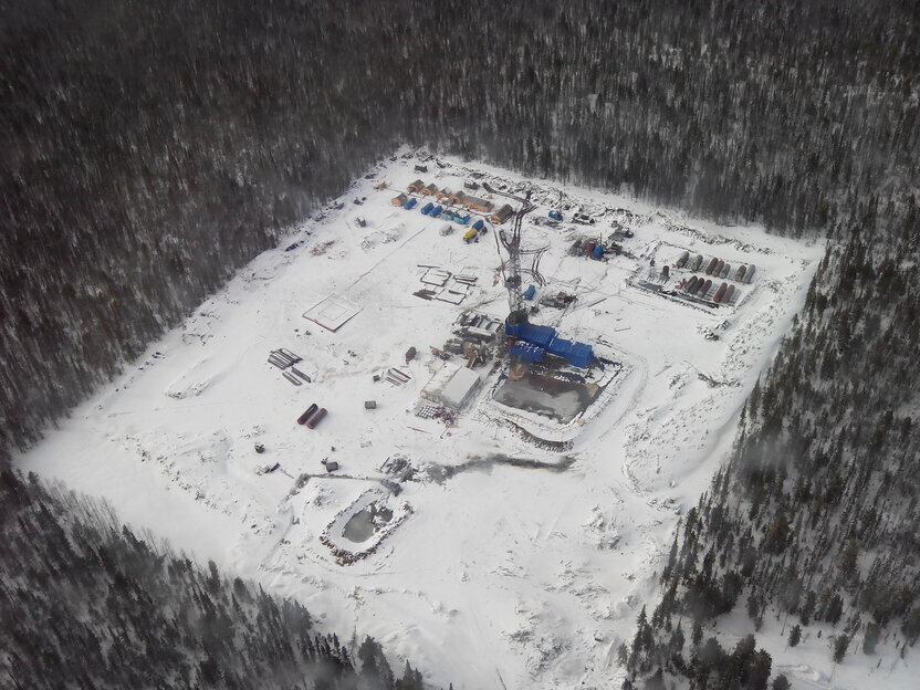 Разведка на Куюмбинском лцензионном участке, скв.406