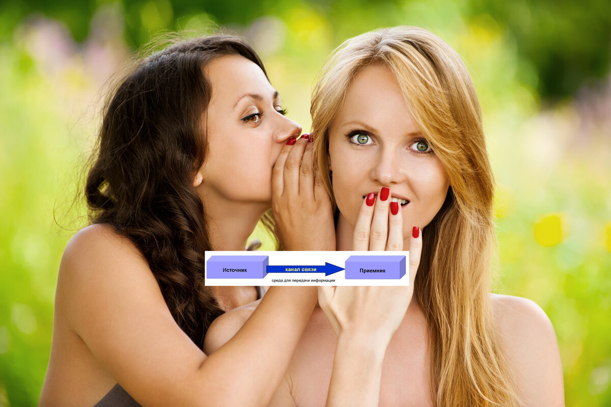 источник - канал связи- приемник