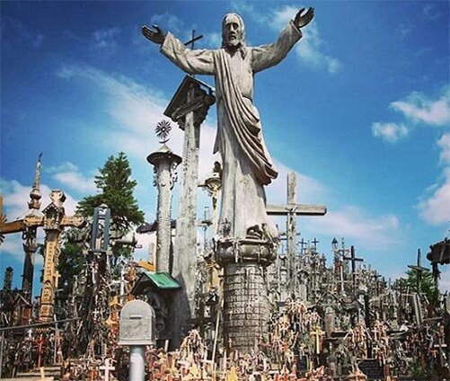 Гора крестов - самое Святое место Литвы