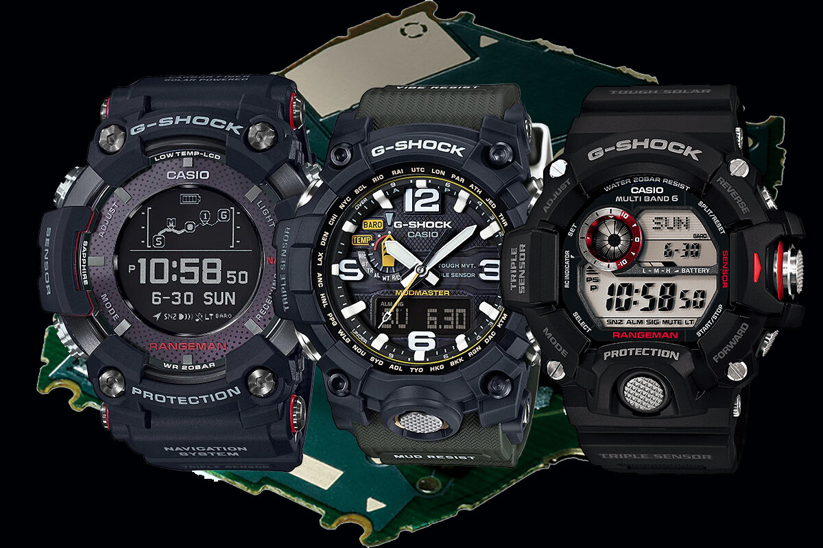 G-Shock с тройным датчиком — барометр, компас, термометр | Casioblog.RU |  Дзен