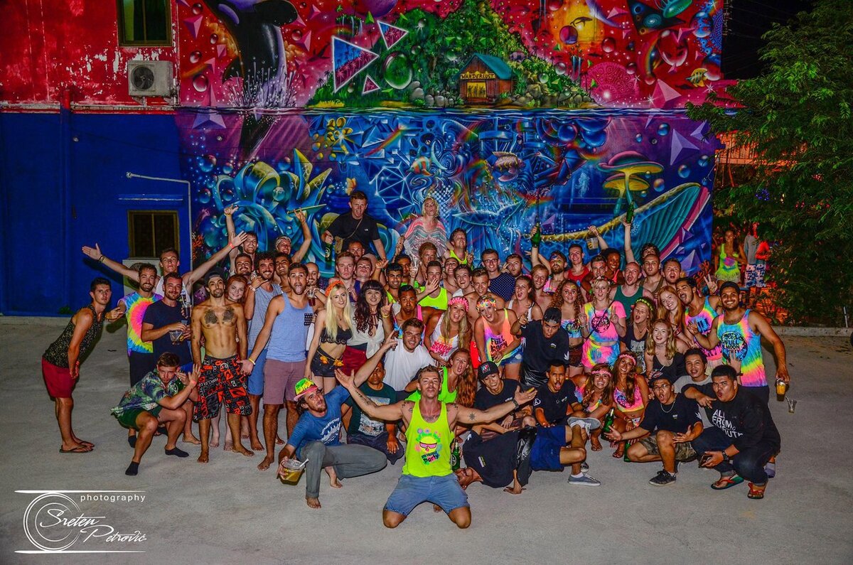 Подготовка к Full Moon Party