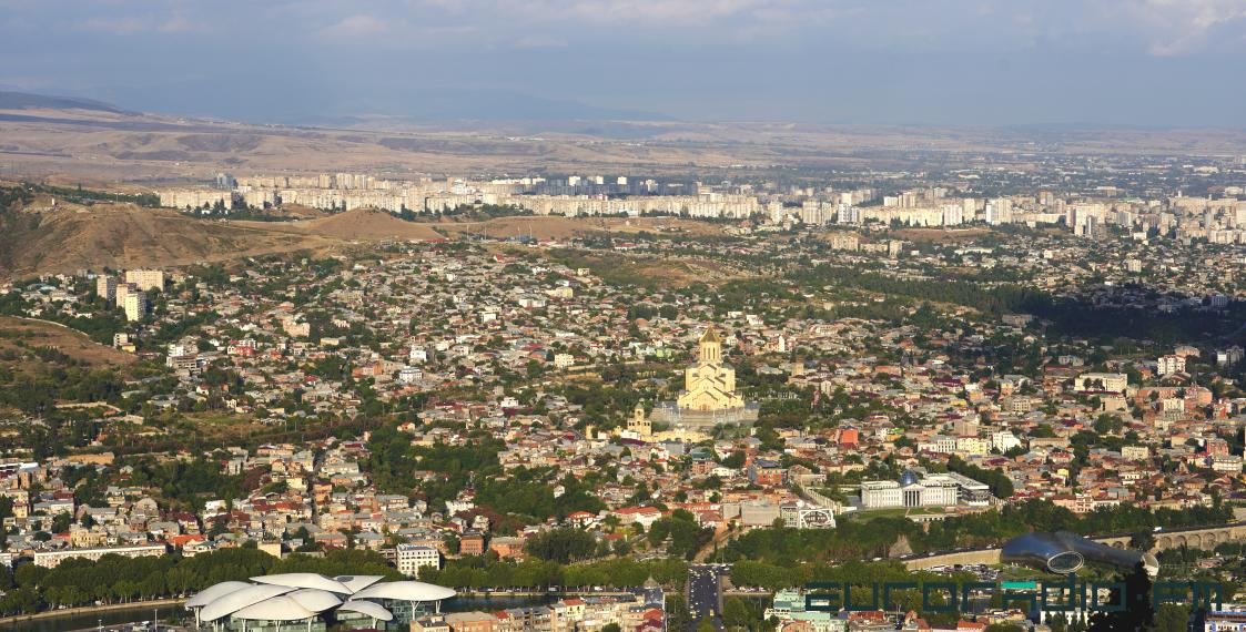 Від на Тбілісі з гары Мтацмінда / Давід Піпіа для Еўрарадыё