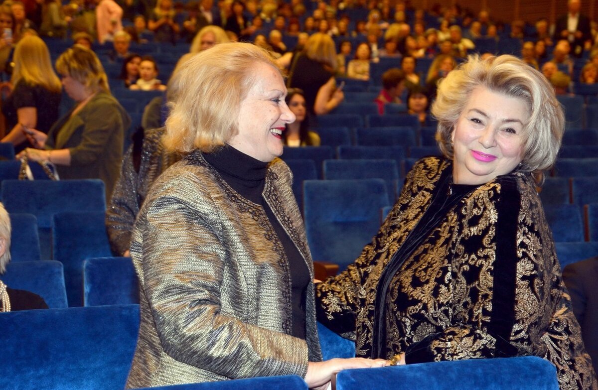 Елена Анатольевна Чайковская и ее ученица Татьяна Анатольевна Тарасова