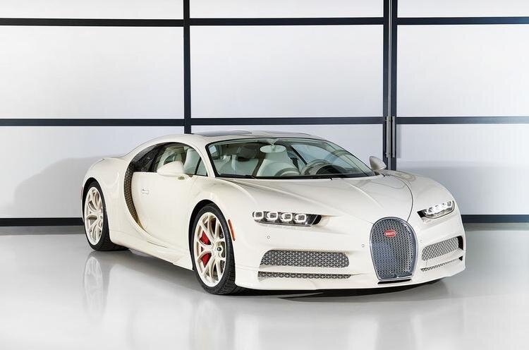 Bugatti Chiron с салоном Hermès