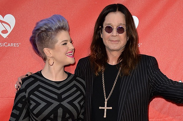 Оззи Осборн со своей дочерью Келли. Фото с Instagram.