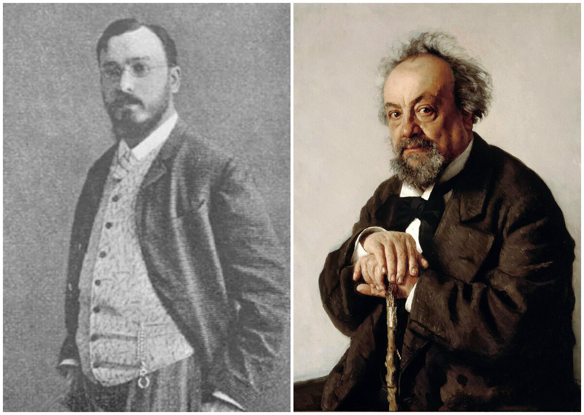 Художник Алексей Александрович Писемский на фото. И его дядя - писатель и драматург Алексей Феофилактович - на портрете кисти Ильи Репина. 