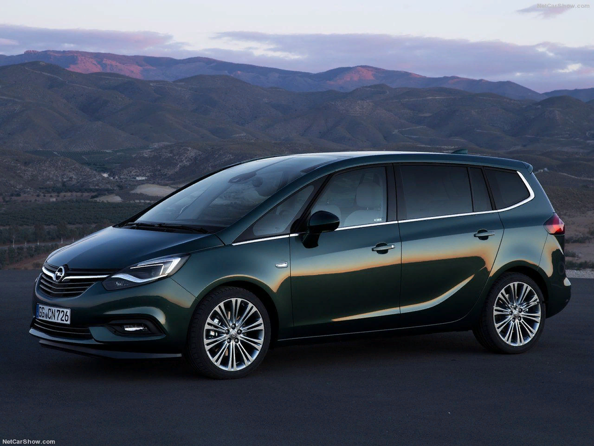 Opel Zafira. Фотография взята с сервиса Яндекс Картинки