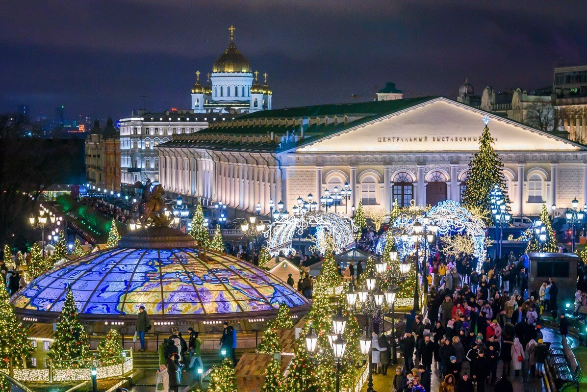 Новогодняя Москва