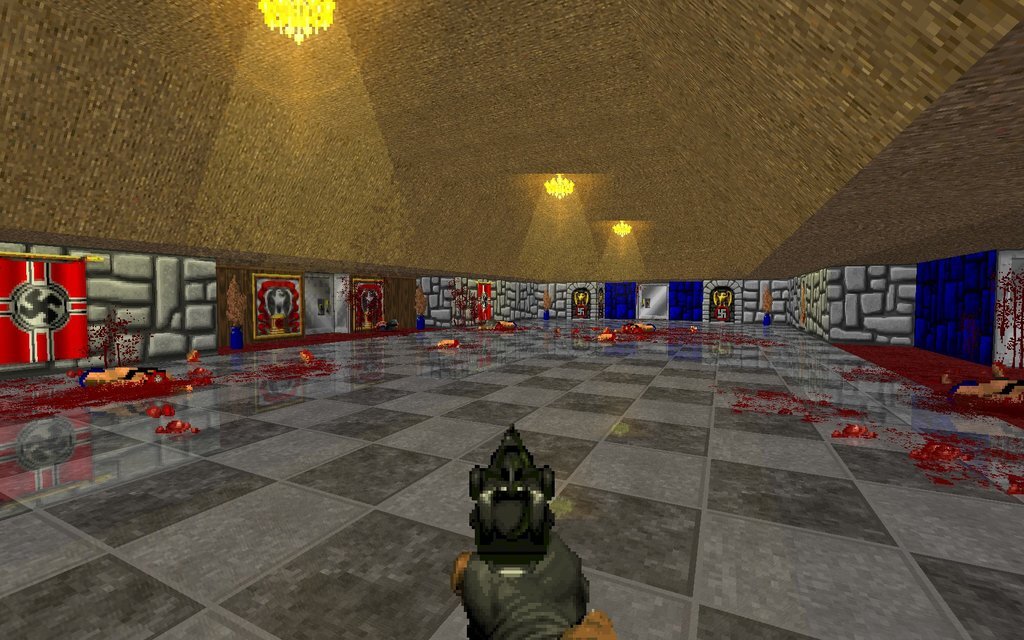 Https d mod. Wolfenstein 1992. Wolfenstein 3d 1992. Вульф 3д.