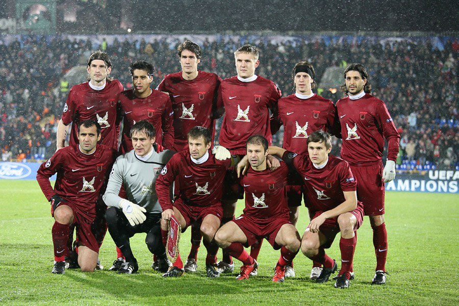 Состав команды в 2008