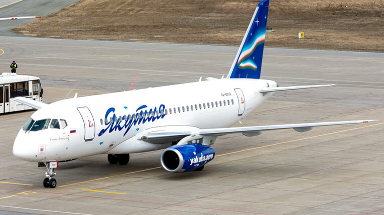 Самолет АК «Якутия»