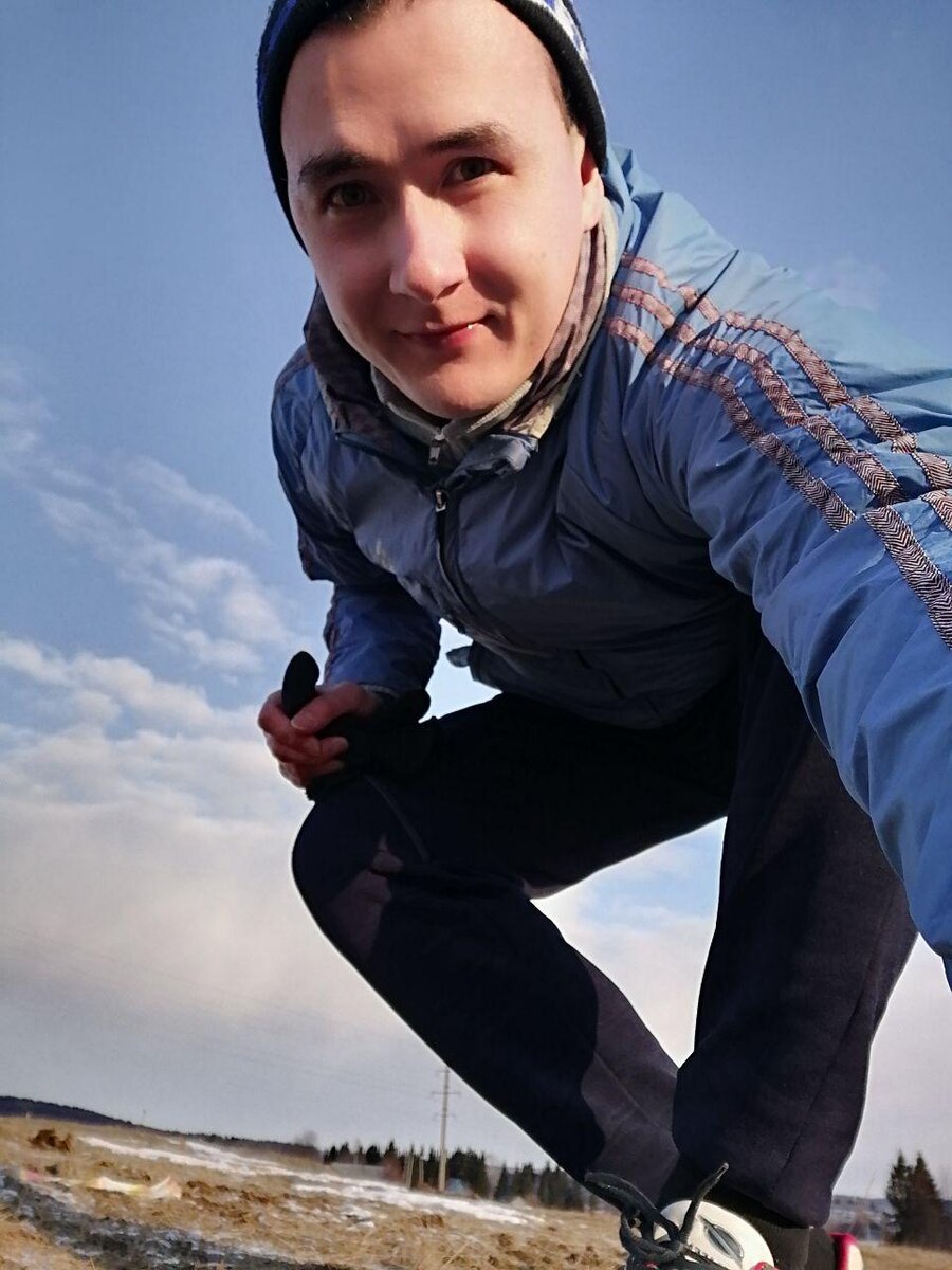 Это я на пробежке)