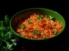 Рыба, морепродукты, еда, рецепт, морковь.