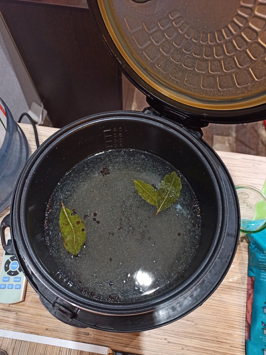 Бульон для креветок. 