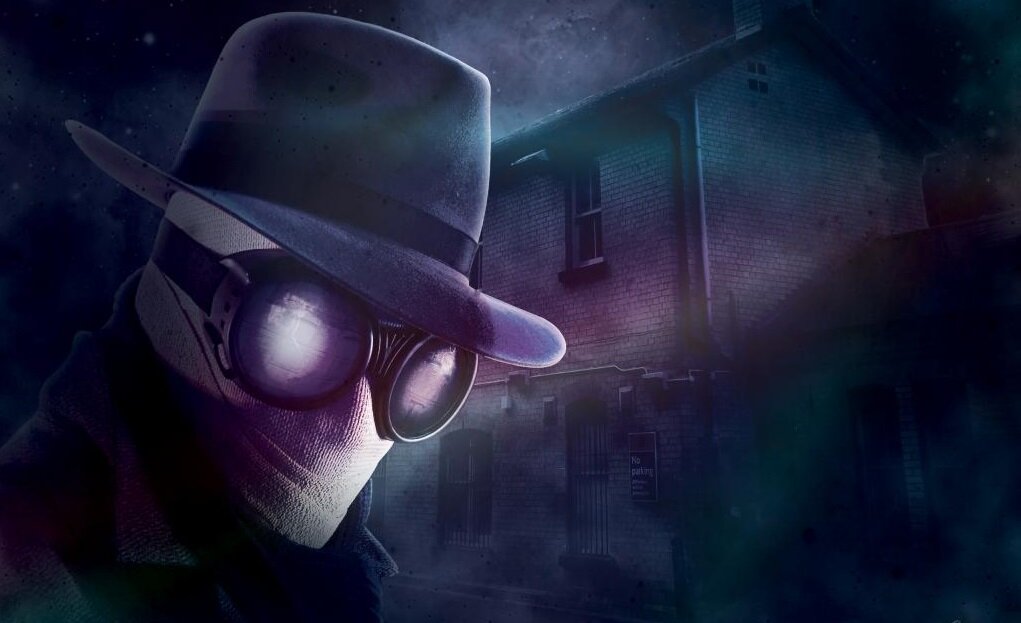 Invisible man. Человек-невидимка. В шляпе маске и очках