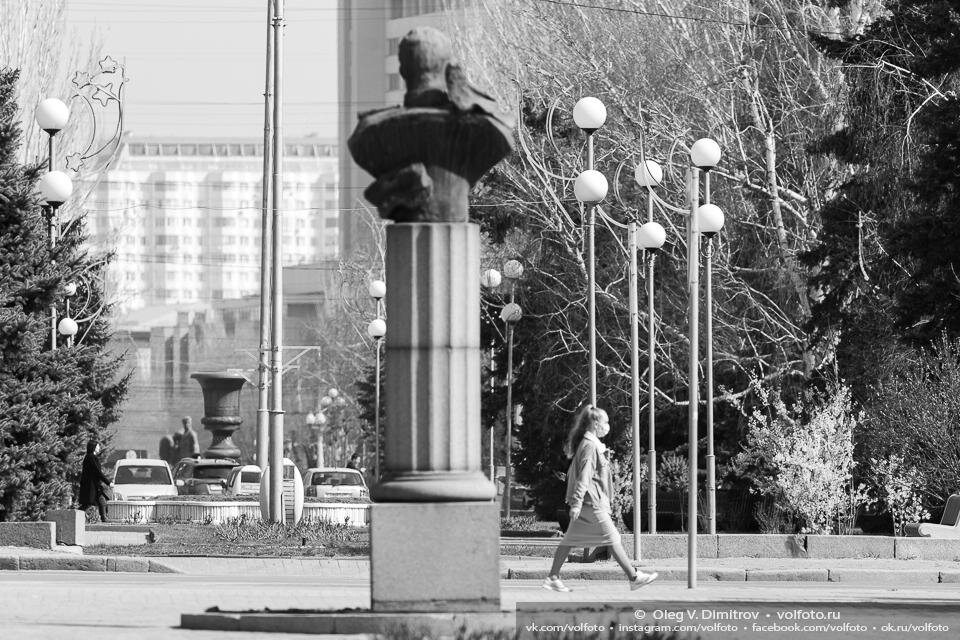 Сквер на проспекте им. Ленина