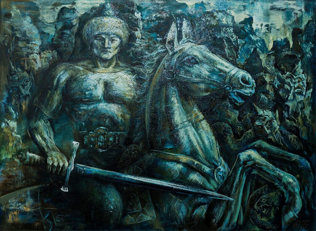 Урал-батыр. Художник: Нагаев Рамиль Рафкатович. Источник:  artageless.com