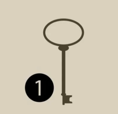 Вы выбрали самый простой и незаметный по форме ключик, верхушку которого украшает изящный эллипс. но именно им можно открыть практически любую дверь, Вы очень рационально и аналитическим мышлением обладаете. хотя иногда можете быть хрупким.