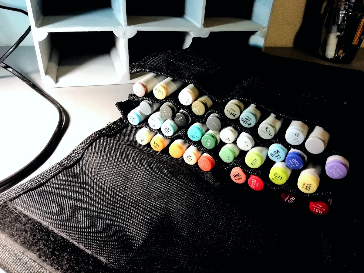 Сумка для маркеров это очень удобная штука