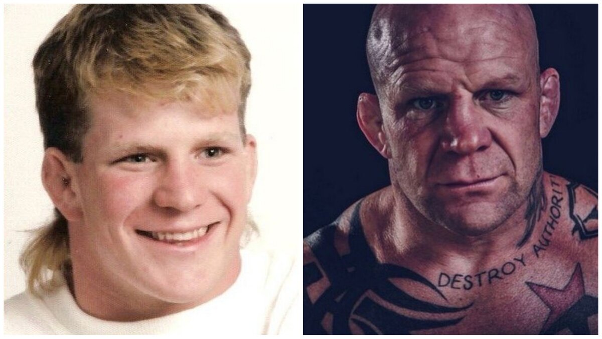 Джефф Монсон в 90-ых и в настоящее время