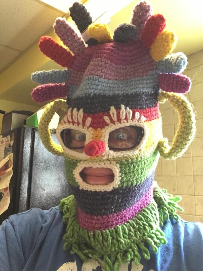 "Увидел вот такую самоделку на распродаже. Купил немедленно!"