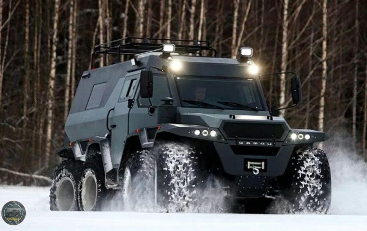 Вездеход 8x8 шаман