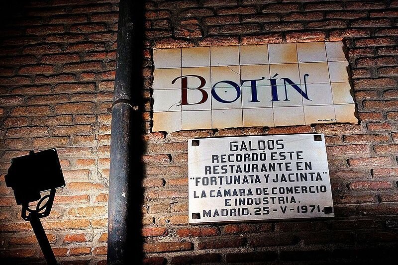 Sobrino de Botín ("Собрино Де Ботин") , Мадрид
