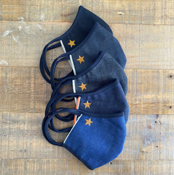 защитные маски selvedge denim