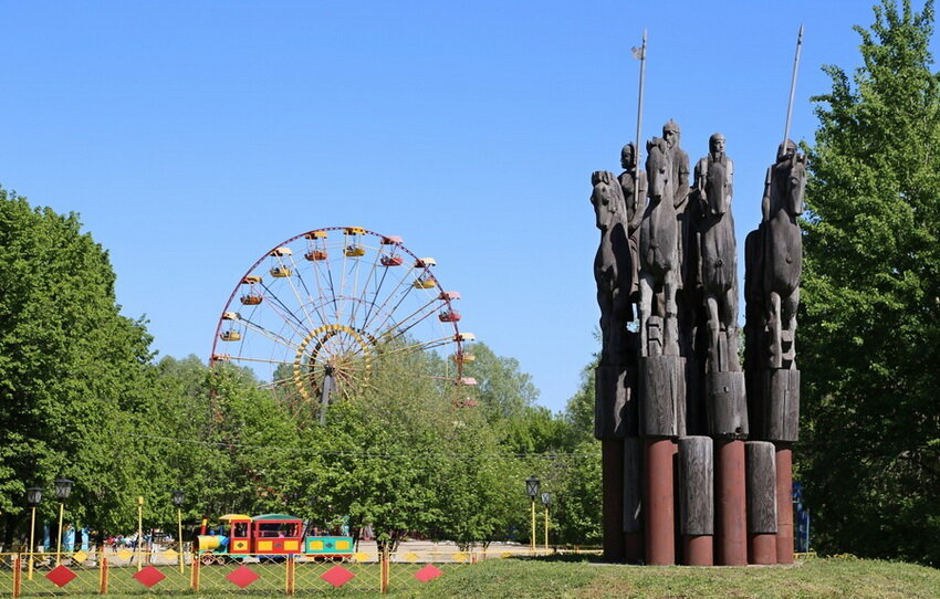 Скульптура, в период нахождения в парке "500-летия Чебоксар", фото aktualno21.ru
