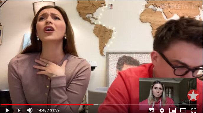 Фрагмент интервью с Региной Тодаренко и Владом Топаловым