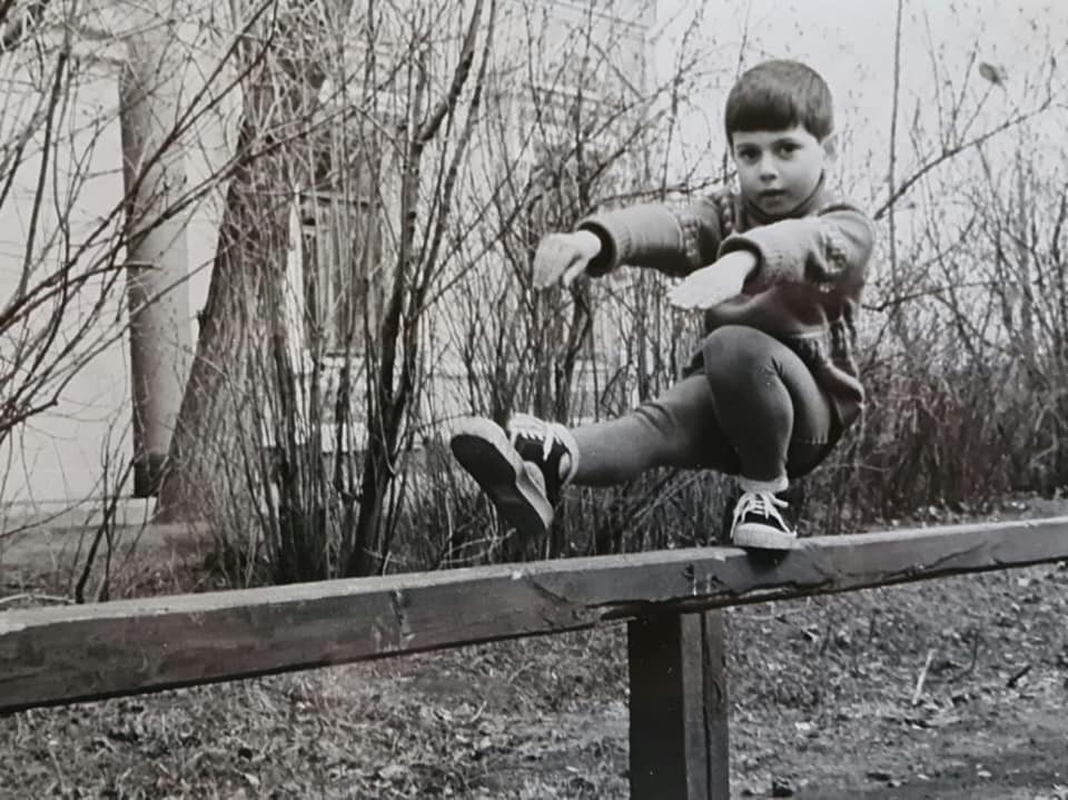 Сергей Авшалумов в детстве. Фото: архив Сергея Авшалумова